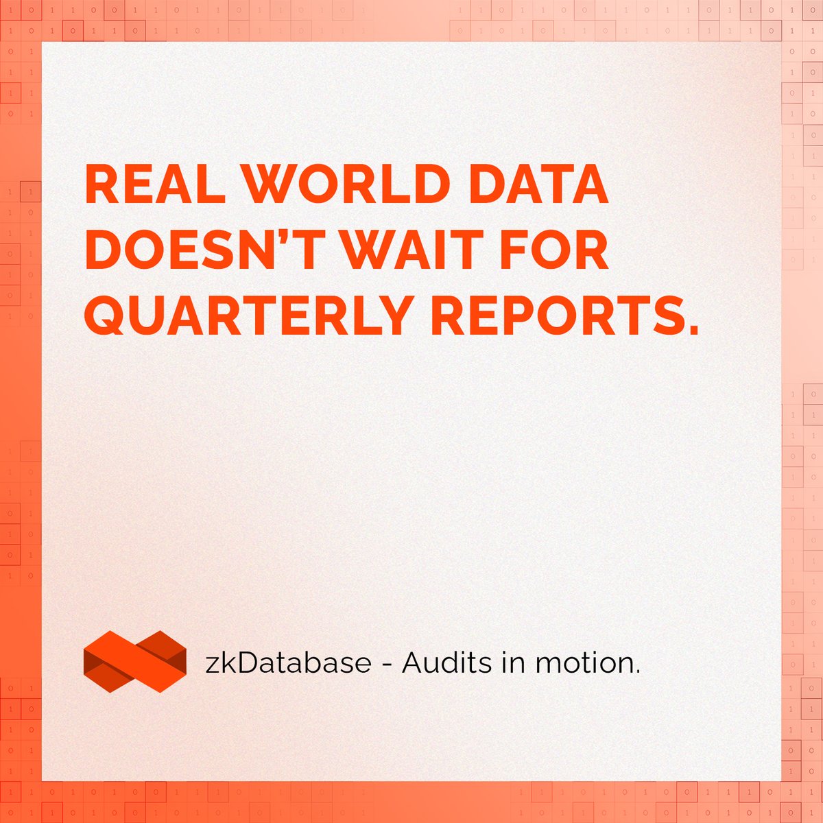 OrochiNetwork's tweet image. zkDatabase makes your data provable by design.
See it in action → zkdatabase.org