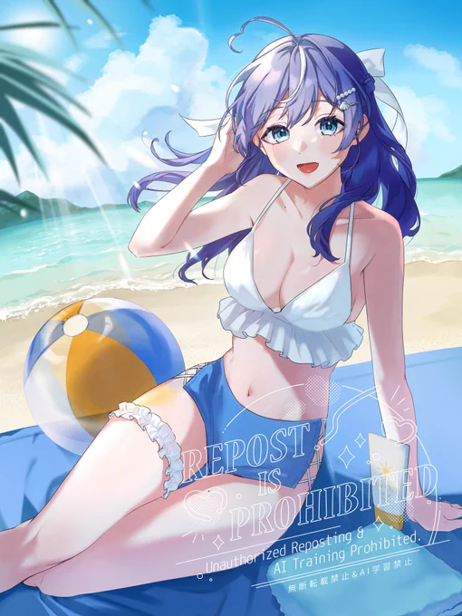 【お仕事】 華笑ふく様(#fuku_chan316)の水着姿のお写真を撮影させていただきました! ご依頼ありがとうございました* ゚ #有償依頼 #海の日