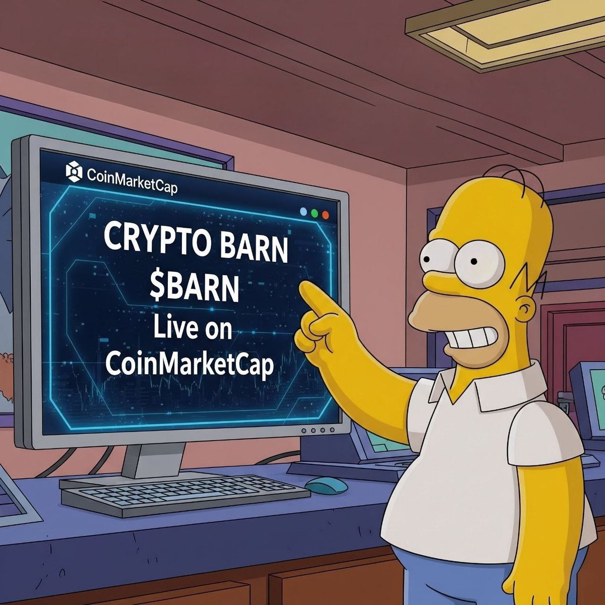 CRYPTO $BARN tweet media