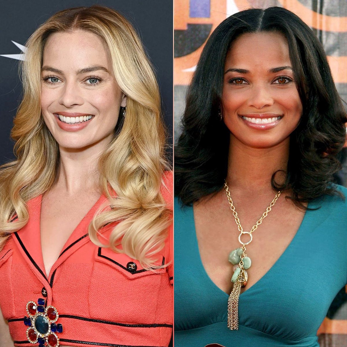 urbanmyths's tweet image. I was today years old when I learned that Margot Robbie has a twin sister named Rochelle Aytes.