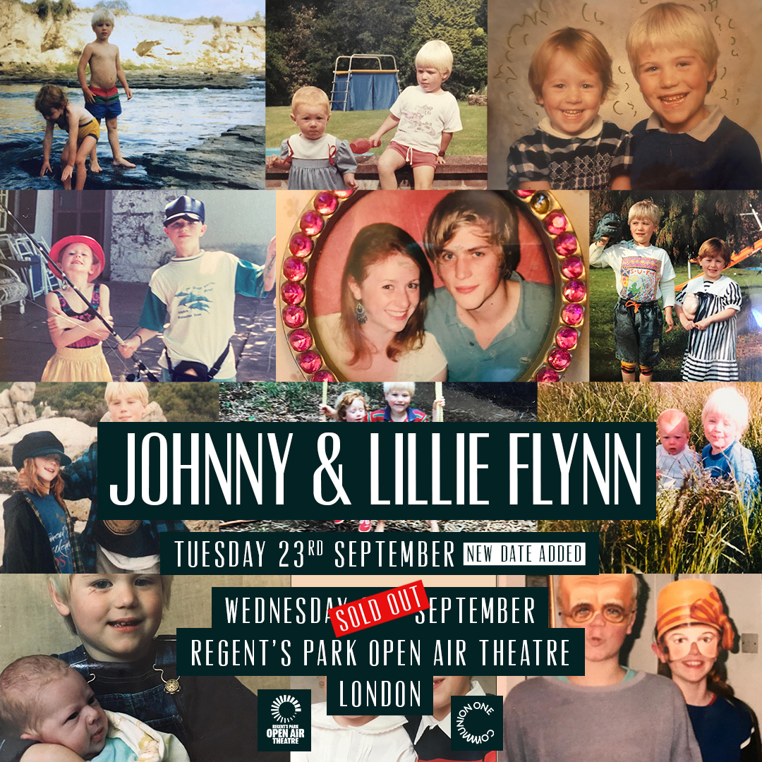 Johnny and Lillie will be playing a second date at Regent's Park Open Air Theatre. The 23rd September show is on sale now via the theatre’s website.

openairtheatre.com/production/joh…