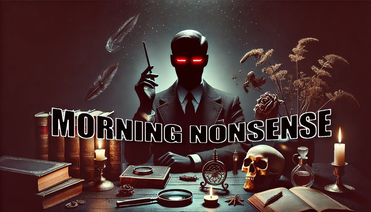 literaturedevil's tweet image. Sorry everyone, no Morning Nonsense today. Going to catch up on other work, but I WILL be back for Tuesdays and Dragons! 😎