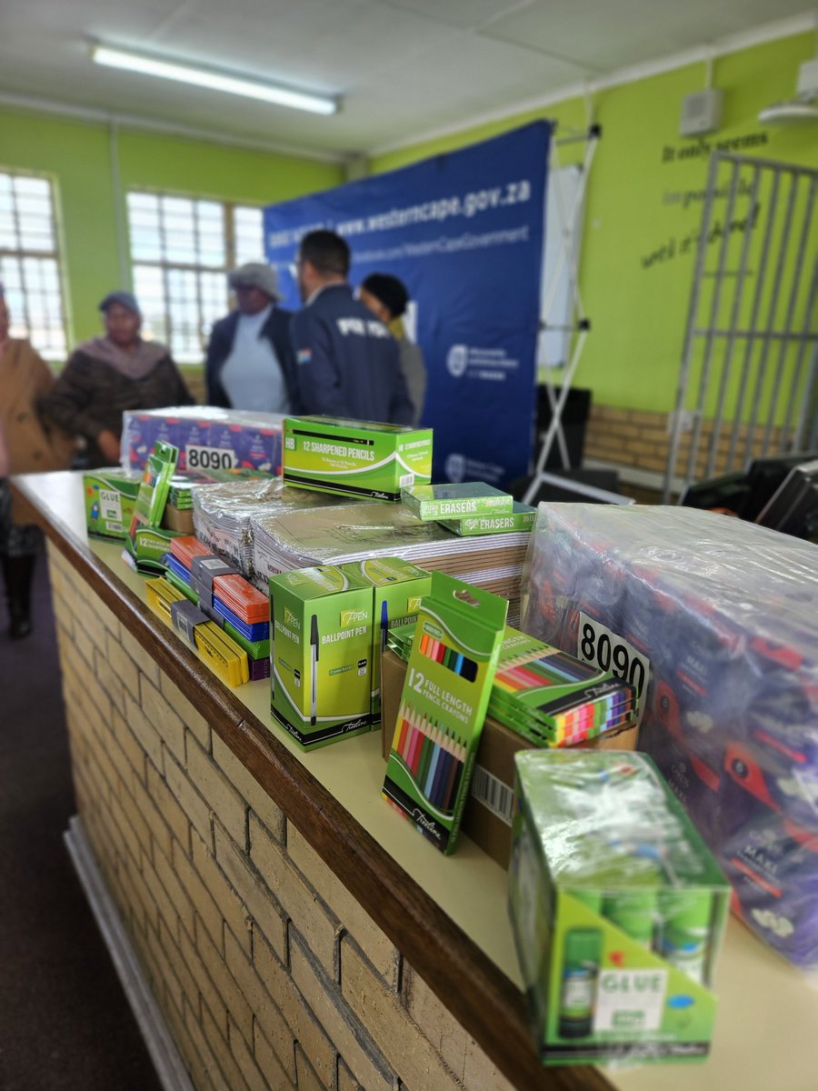 Min_TSimmers's tweet image. We end the day at Sinethemba High School in Philippi where we are handing over much needed computers, stationary and other essentials.
I look forward to another year of delivering to our communities beyond brick and mortar.
#Infrastructure #ForYou
