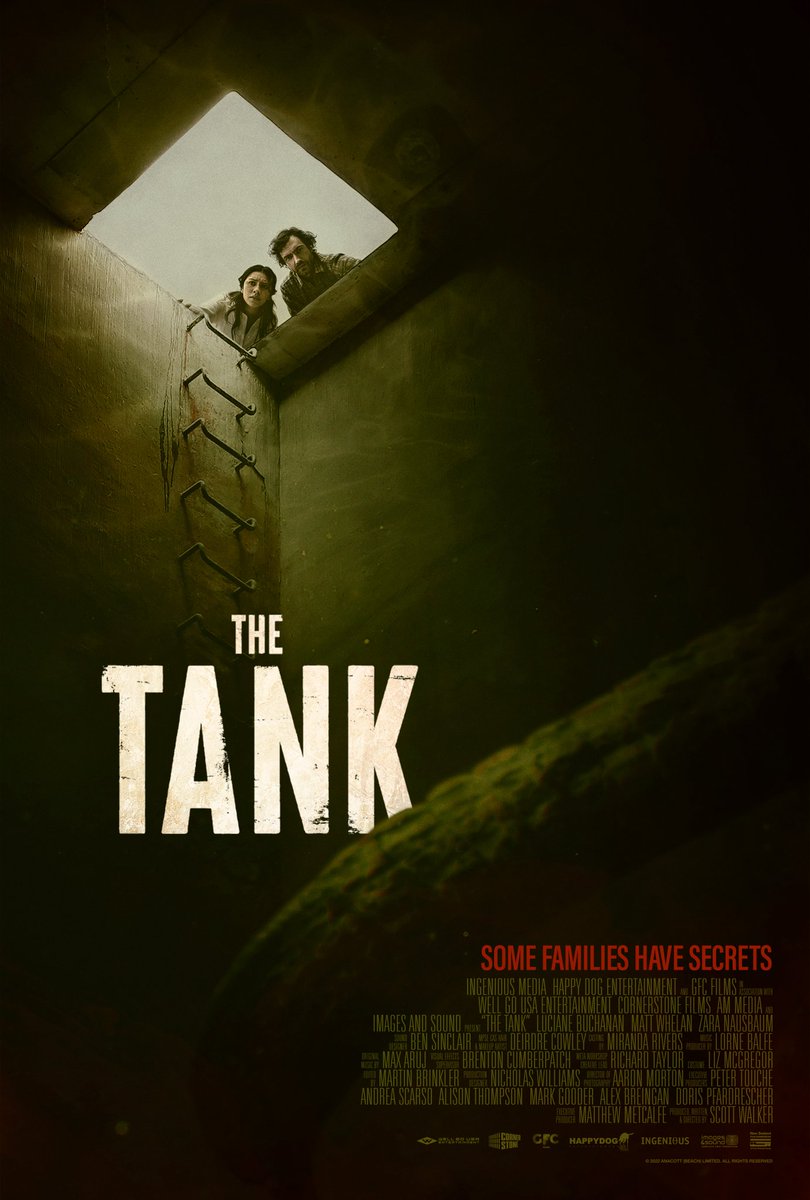 TanjaStrutzl's tweet image. A great horror movie with a creepy atmosphere, #TheTank from 2023 directed by Scott Walker.