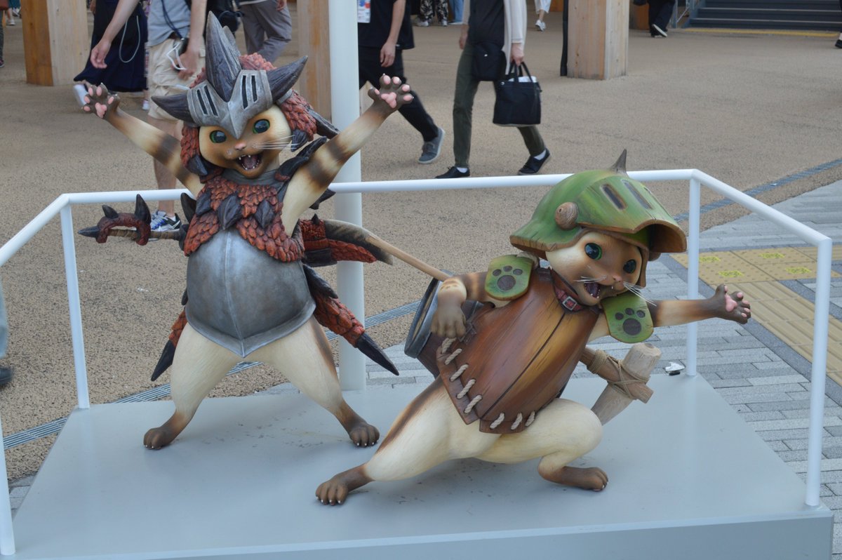 sumitomoexpo's tweet image. Ta-da!
A super cool & cute duo! ☺️
Now then… can you guess where they are??
#Expo2025OsakaKansai
#EXPO2025