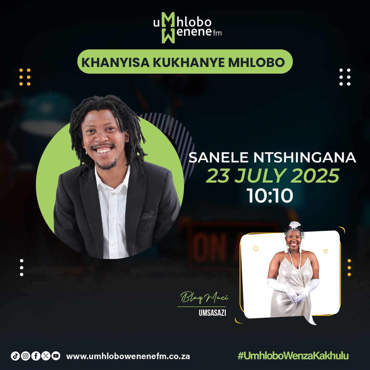 Tomorrow we are on umhlobo wenene to talk about the my upcoming fellowship at the Hutchins Center for African &amp; African American Research at Harvard University.