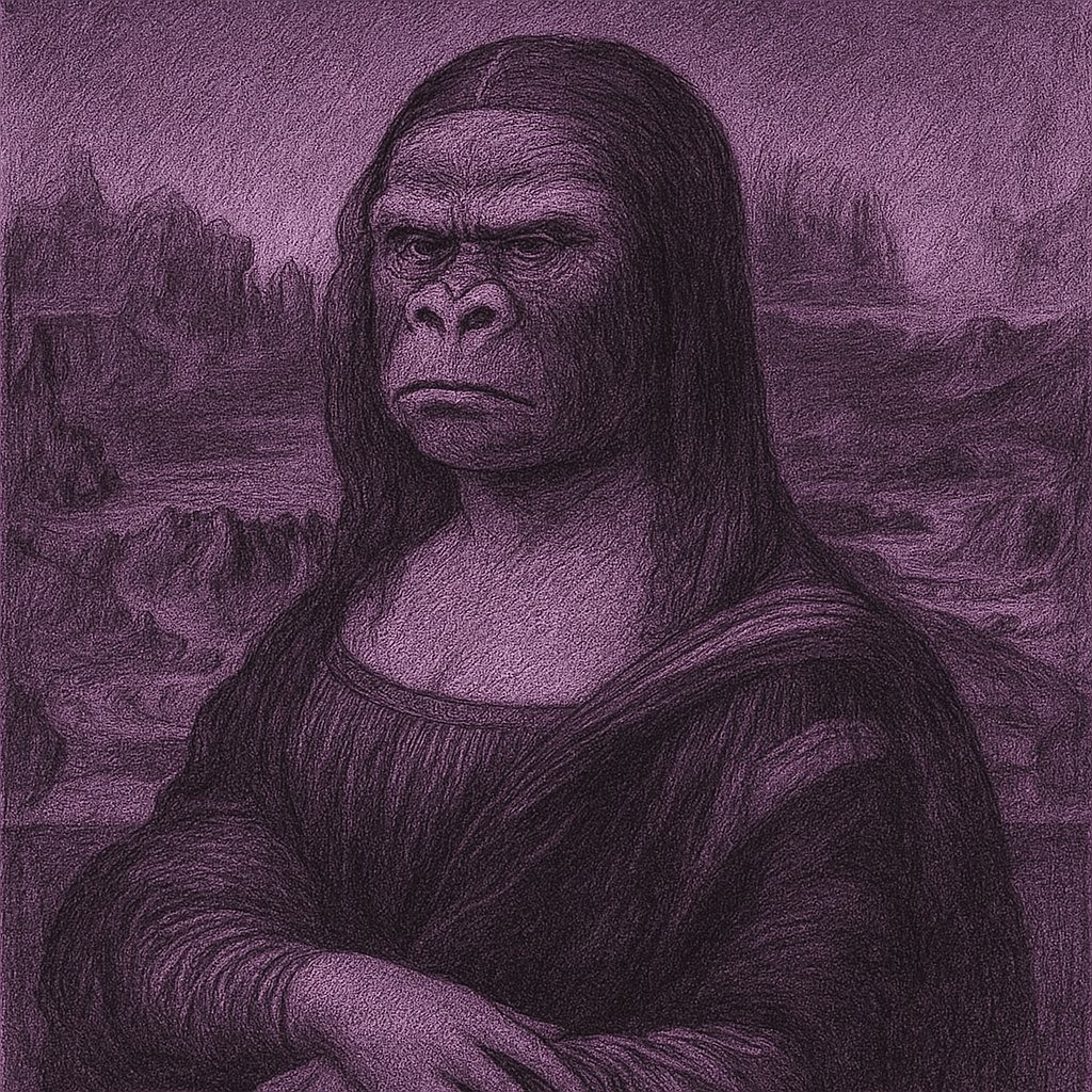 gorillionaireAI's tweet image. GMonad to those who say it back!
This is the real monadlisa, the renaissance piece waited till @monad mainnet
What are you shipping this week btw ?