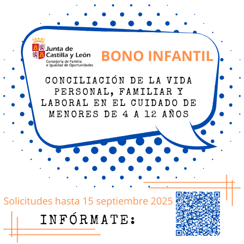 Bono Infantil Castilla y León
✍ Solicitudes hasta  el 15 de septiembre de 2025
👉lc.cx/IJCuTx