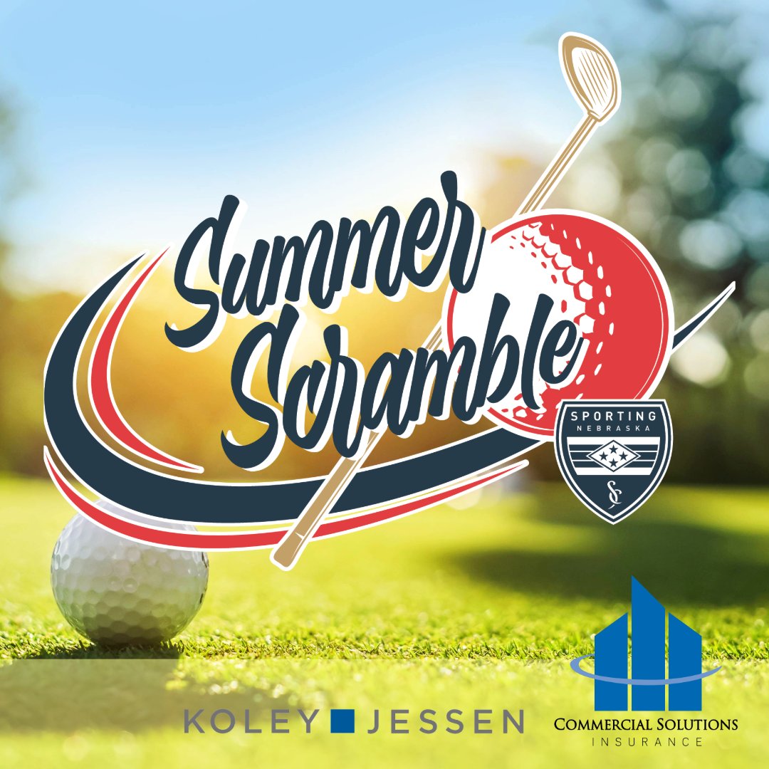 The day is here! We are trading out our ⚽️ for ⛳️ as we hit the <a href="/IronHorseGolfNE/">Iron Horse Golf Club</a> in our first annual golf fundraiser. Thank you to everyone that made this day possible. A special shout out to our event day sponsors <a href="/KoleyJessen/">Koley Jessen</a> and Commercial Solutions Insurance.