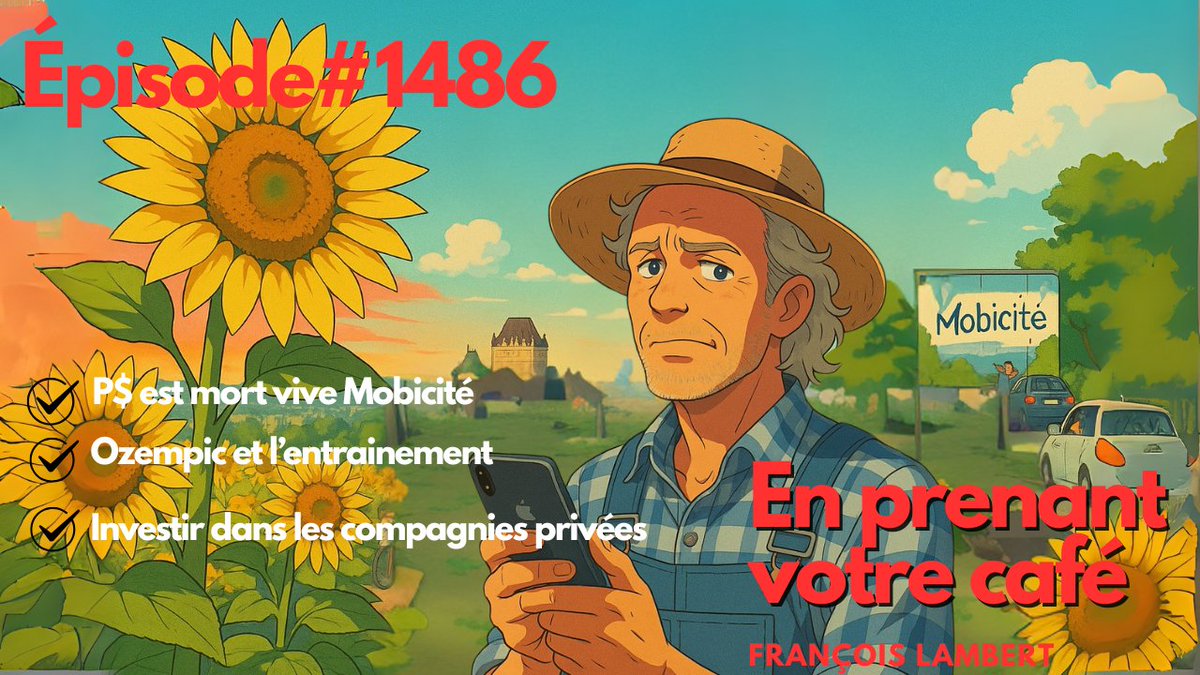 frank_sbr's tweet image. 🎙️🟣 Épisode #1486 : Ozempic et l'exercice, UPA et Pelchat, les petites capitalisations à la bourse
🎧📡 L’épisode du jour est ici : youtu.be/lKHFdcJOvns
📰🗞️ Actualités
🚁📦 Livraison par drone
🤳🕵️♂️ Les deepfakes sur FB
🍬🌱 Le sucre de canne
💉🏋️…