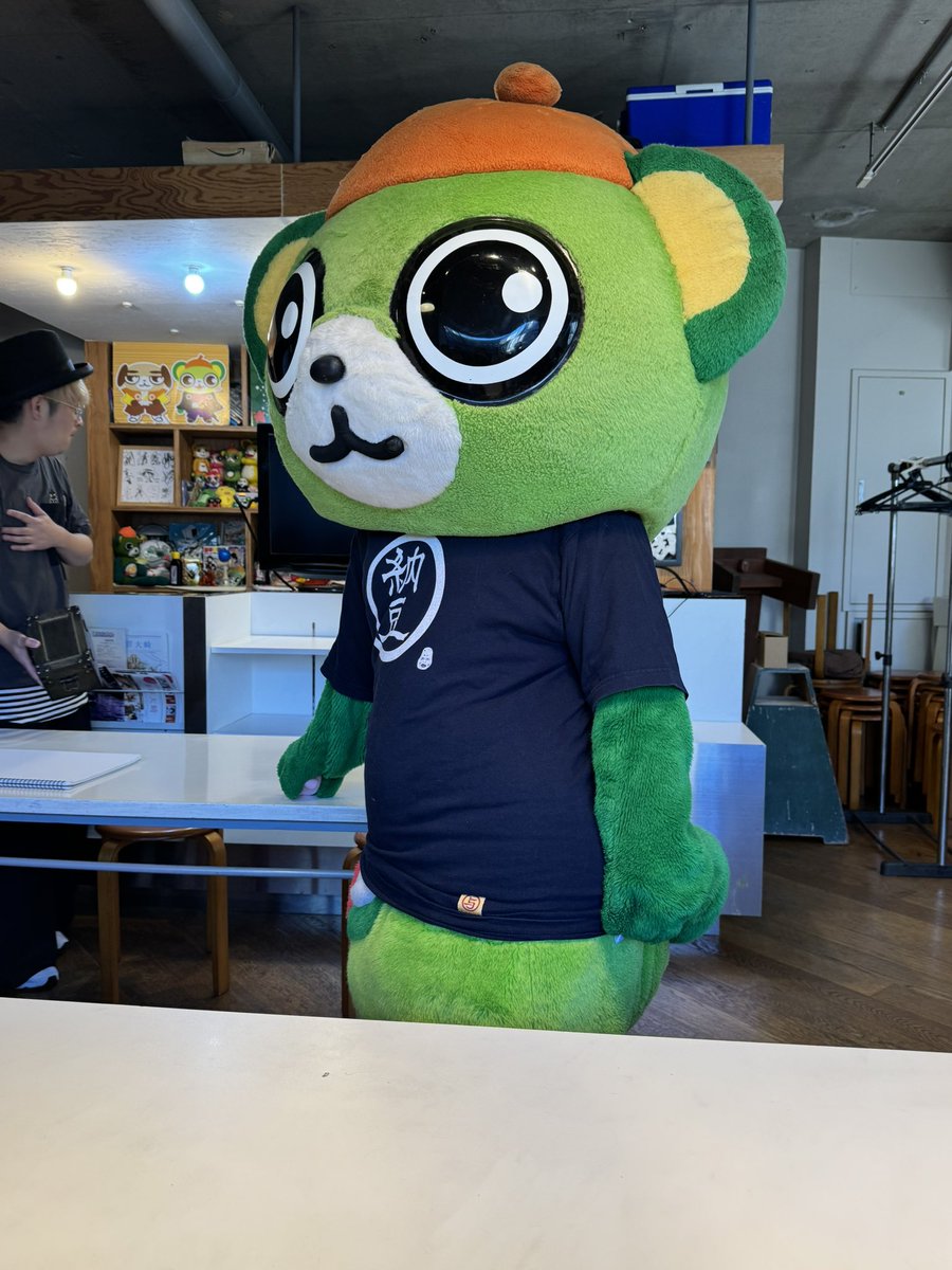 yo_tan's tweet photo. イッちゃんおはよー☆
今日も間違いなくかわいいかわいい💚

#大崎さんと海の日 #大崎一番太郎 #project30 #ride28 #イッちゃん https://t.co/C0jkH0imVg