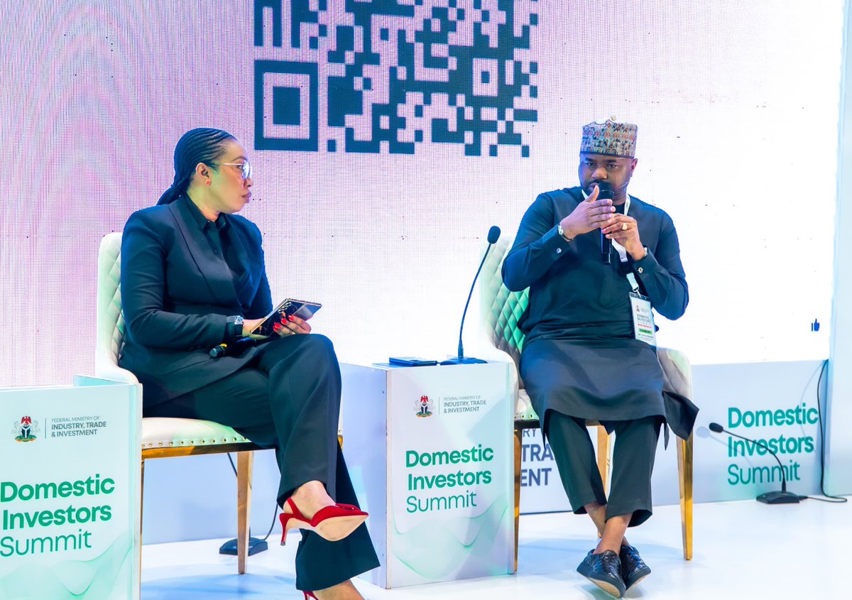 mrlurvy's tweet image. Earlier today, the ECFIRS, Zacch A. Adedeji, PhD, participated as a discussant at the Domestic Investors Summit 2025, organized by the Federal Ministry of Industry, Trade and Investment. The summit was held under the theme “Operationalizing the Nigeria First Policy.”
In his…