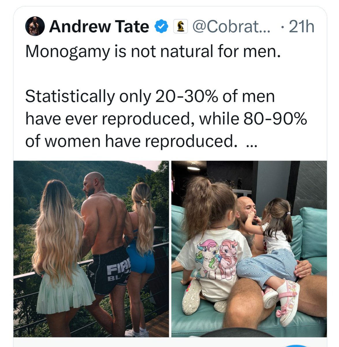 Jethroe111's tweet image. The woman on the right is the love of my life.
She treats me like a king, and has actually said, "You are the king of our castle" much to the chagrin of our kids.
She would step in front of a bullet for me without hesitation.
YOU EARN THAT.
It takes Proof of Work, and…