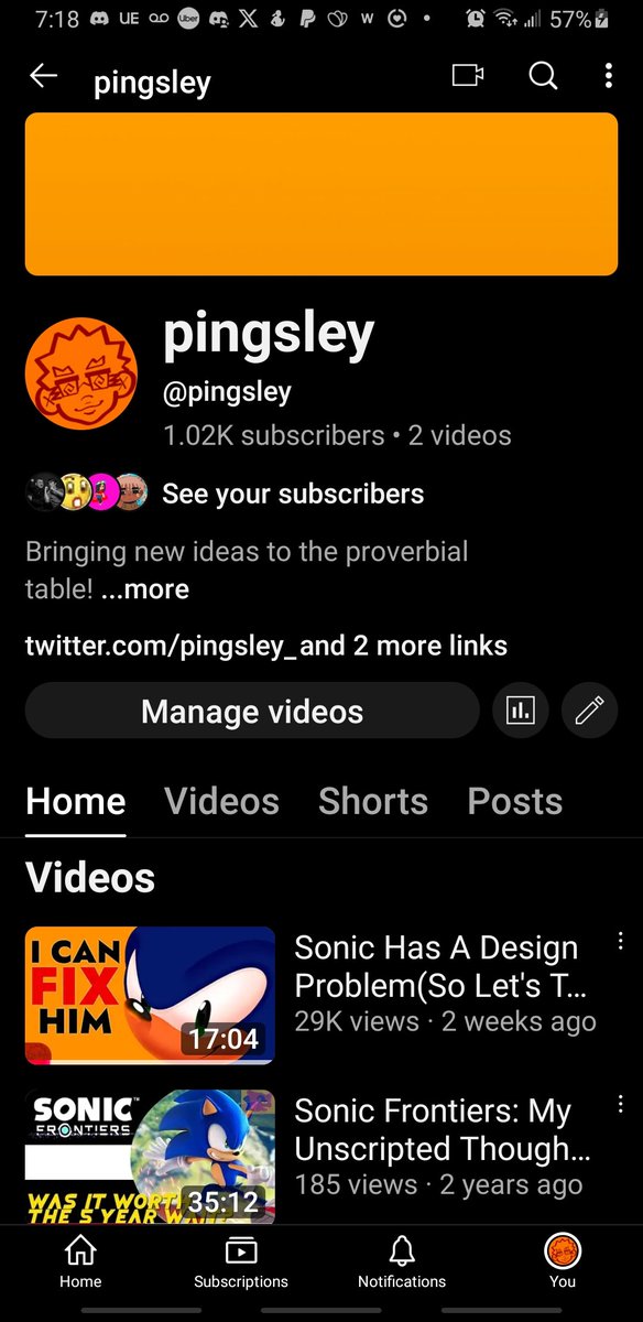 pingsley_'s tweet image. So.... I've reached 1000 subscribers
Can I be honest?
I never thought I'd see that ever
Thank you so much
Ive been finishing up comms so I can get back to working on videos again so please be patient