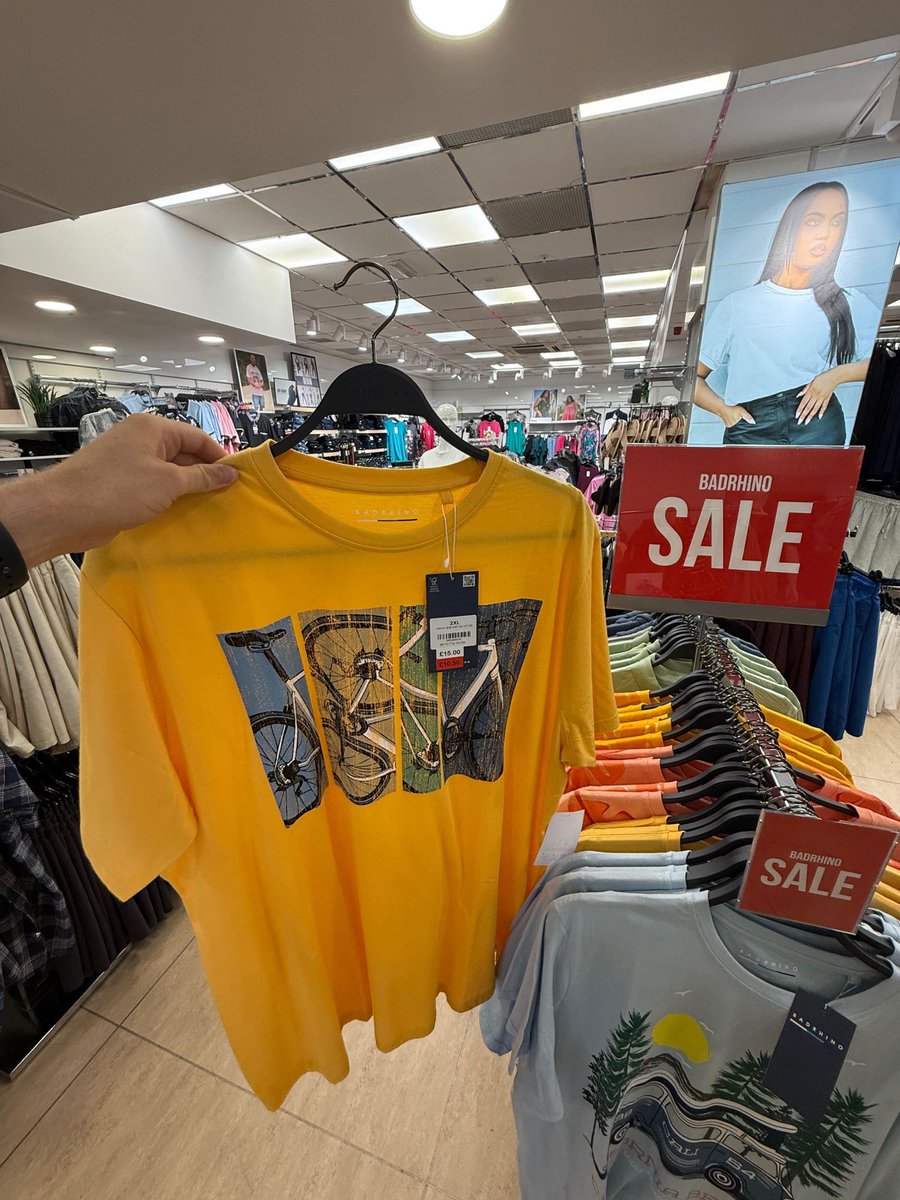 HarpurCentre's tweet image. Don’t miss the Badrhino Sale at Yours Clothing! 🦏 

Big style, even bigger savings, grab your favourites while stocks last! 👕🔥

#Badrhino #YoursClothing