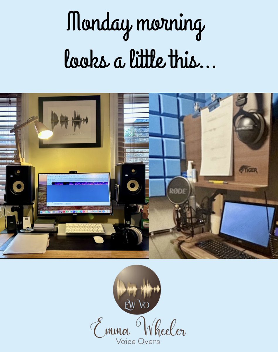 Full steam ahead this morning!  
Admin ▪️ Voicing ▪️ Marketing▪️Volunteer Work

#MondayMindset 
#marketing #voiceactor 
#voiceoverlife  #voiceover 
#emmawheelervoiceovers