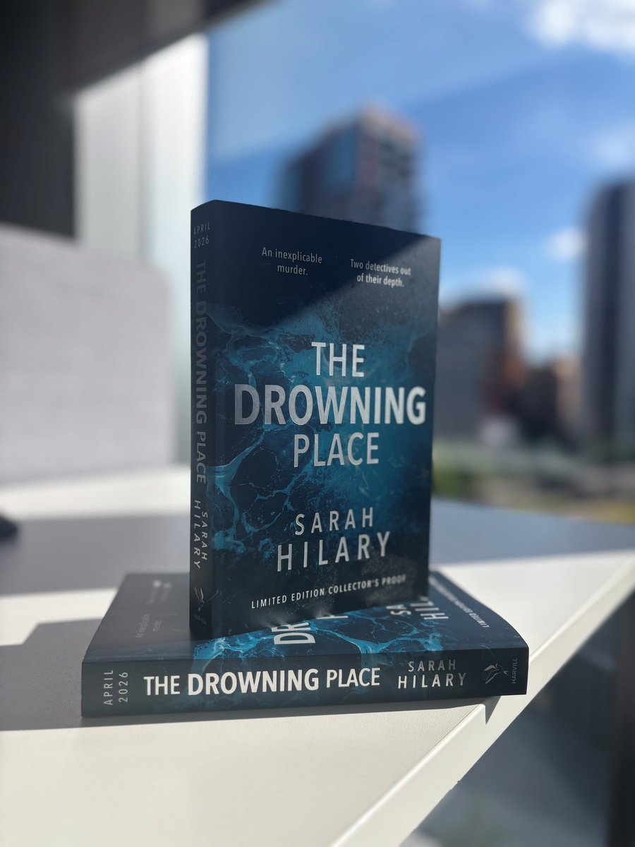 sarah_hilary's tweet image. If you missed Harrogate then here’s a chance to get your hands on a limited edition collector’s proof of The Drowning Place.
Follow, like and share. UK only. Winners picked on Friday 25 July.
#thedrowningplace #freebook #books #crimefiction
@harvillbooks