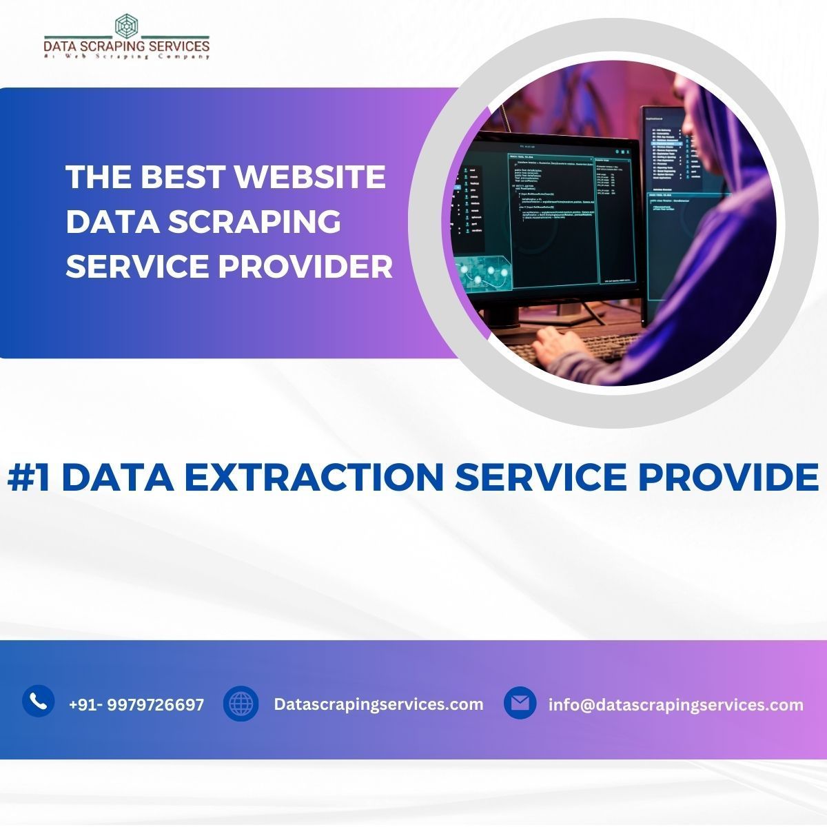 _datascraping's tweet image. Datascrapingservices.com is your trusted source for scalable data extraction solutions. We turn data challenges into growth opportunities so you can outshine your competition. Start transforming today. Contact info@datascrapingservices.com.  #TrustedDataSource #ScalableSolutions