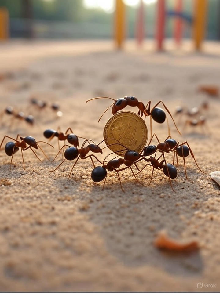 AntCoinz's tweet photo. "Ant Coinz: Hard Work Pays Off! 🐜💰"
"Building Wealth, One Ant Coin at a Time!🐜💸"
"Ants at Play, Earning Ant Coinz! 🐜🎠💰"
"Teamwork Makes the Ant Coinz Grow! 🐜🤝💵"
"Ant Coinz: The Playground Treasure! 🐜
#Antcoinz #solana #Airdrops #Tesla #ElonMusk #DonaldTrump #Trending https://t.co/YGjZaR1oar