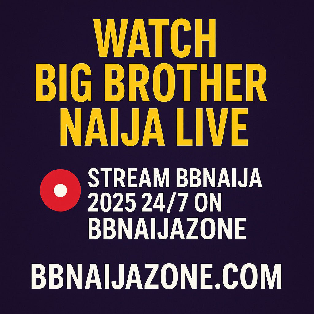 Watch Big Brother Naija Live – Stream BBNaija 2025 24/7 on BBNaijaZone
👇👇👇
bbnaijazone.com/watch-big-brot…