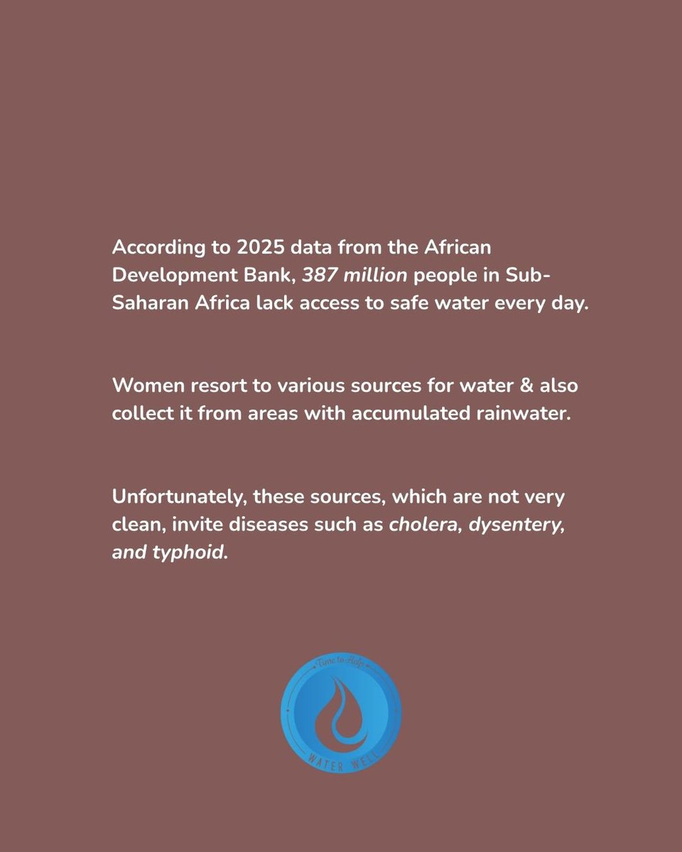 TimetoHelpUK's tweet image. 💧We turn on a tap. Wash our hands. Swim. Cook. Drink. It’s so easy, we forget it’s a privilege.

Meanwhile, millions walk for hours every day, digging, burning under the sun…only to collect water that’s contaminated and dangerous. Not only do they lack water… they lack clean…