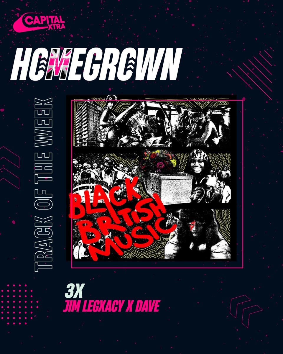 CapitalXTRA's tweet image. this week's homegrown track of the week is from @jim_legxacy & @santandave1 😮💨
lock in to '3x' spinning all week on @globalplayer, the official capital xtra app! 🎧
