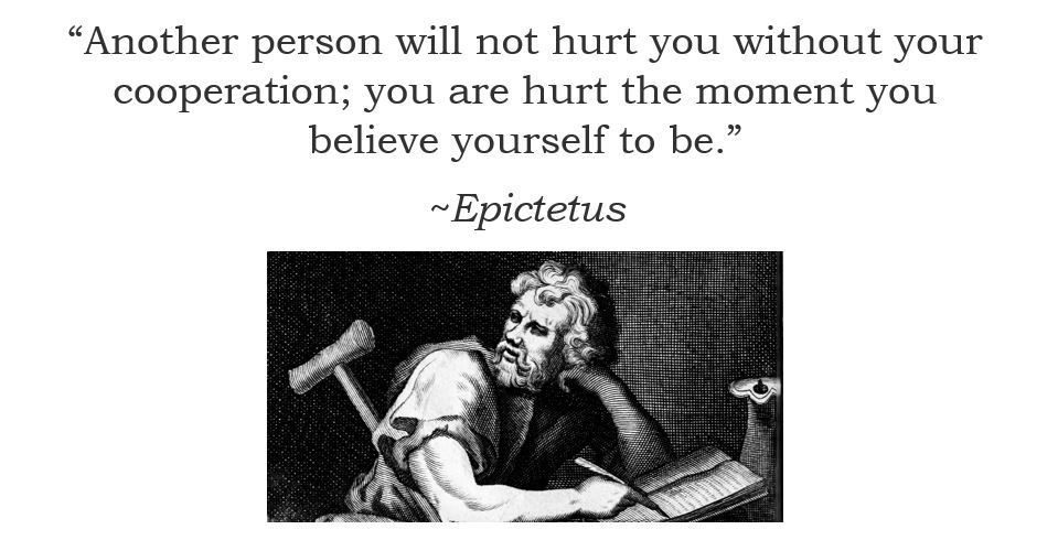 mcgillmd921's tweet image. Stoic Thought of the Day
Somebody hurt your feelings?
Incorrect.
You hurt your own feelings.
How?
You believed yourself to be hurt.
Itβs your choice. Itβs always been your choice.
You are the one hurting your own feelings.