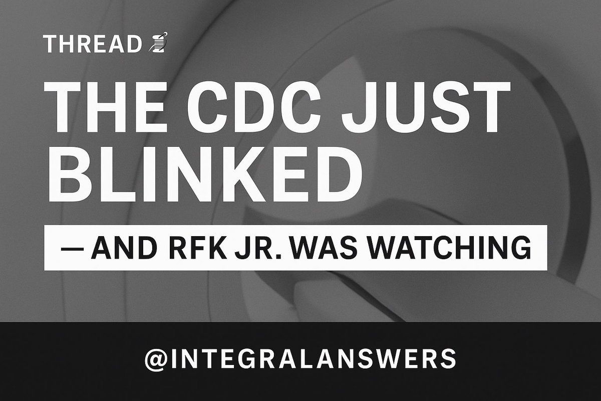 The CDC Just Blinked — and RFK Jr. Was Watching

Dr. Paul Offit joined virologist Dr. Vincent Racaniello on Beyond the Noise to unpack the CDC’s stunning COVID vaccine retreat — and how RFK Jr. is seizing the moment.

Let’s break it down. ⬇️