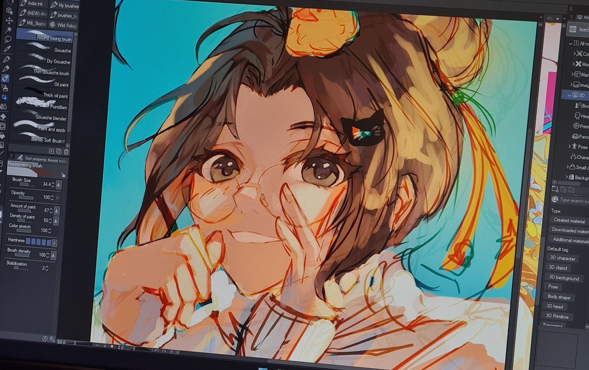 Renheit_'s tweet image. #WIP #art
