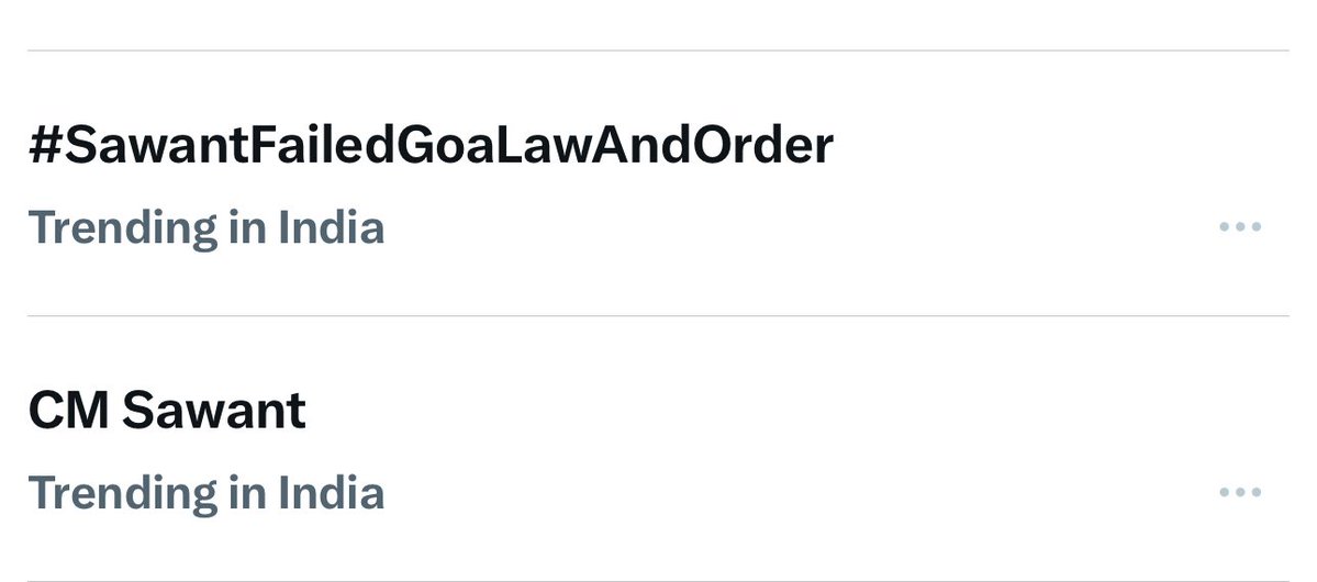ShefVaidya's tweet image. I wonder who is bankrolling the obviously paid twitter campaign to malign the CM of Goa, @DrPramodPSawant personally? This is the third time in one week that I am seeing a paid trend.
ALL the handles magnifying the trends are either bots or non-Goan handles with a following of…