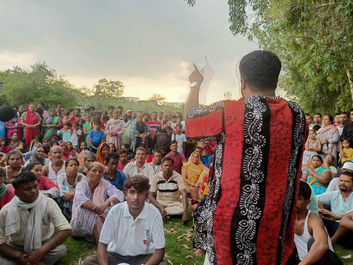 Joint Left meeting on Sunday 20 July at Indira Colony, Punjabi Bagh, following an eviction notice (without survey, without rehabilitation). Stop this mass displacement, stop this madness, stop the bulldozers!