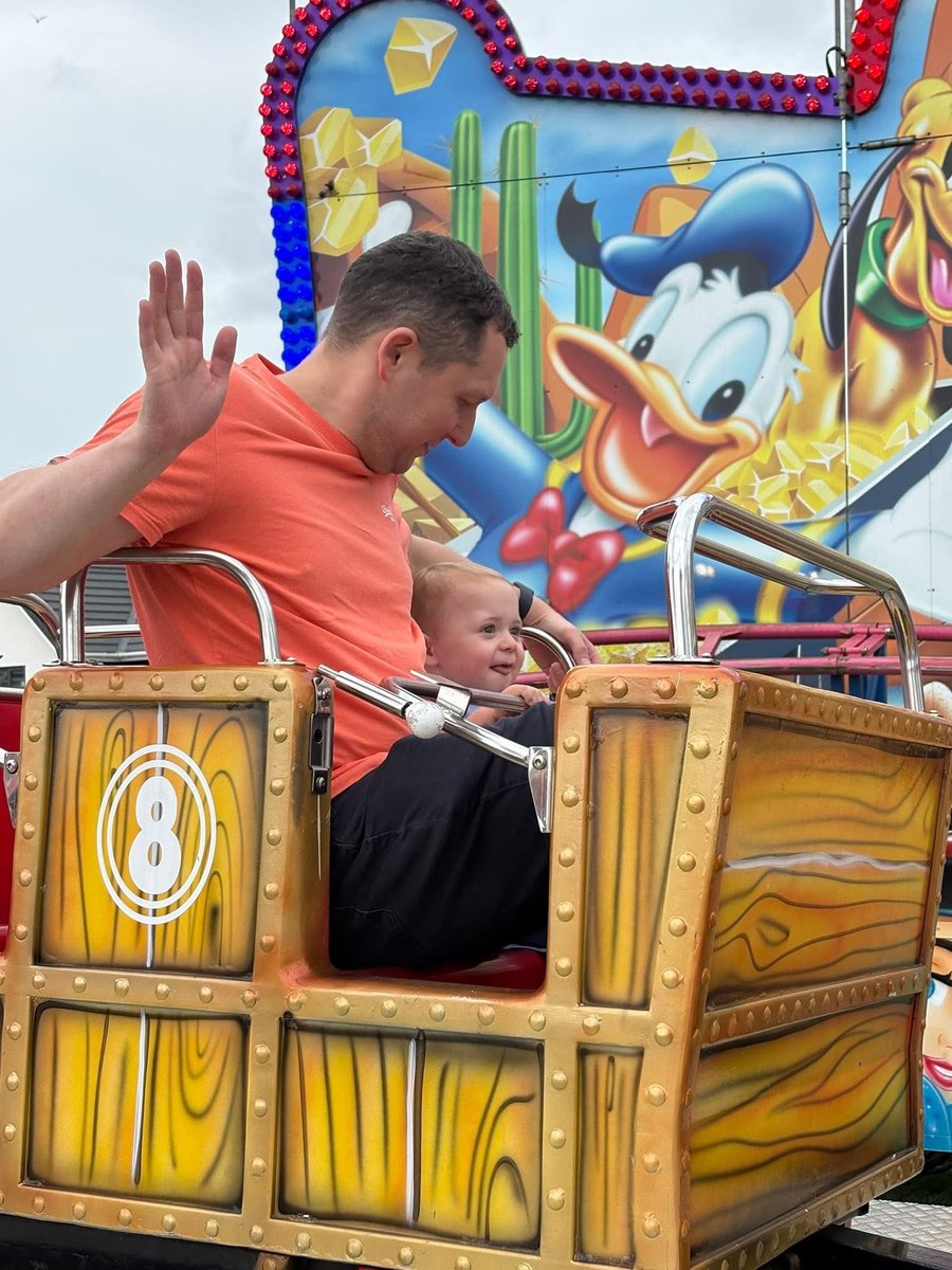 He’s only 18 months and already done 3 actual coasters 🤣🥰🫶🏼🩵🎢 

Can’t wait to get him on Blue Flyer @pleasure_beach soon!! 🙌🏻

#makingmemories