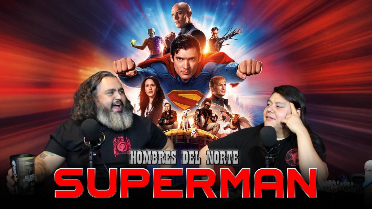 maldadreyes's tweet image. Nuevo episodio del #podcast #HombresDelNorte, en esta ocasión #ElMaldad junto con @lashopartida hablan de la nueva película de #SUPERMAN, haz click en el link para verlo en #YouTube, también puedes escucharlo es #Spotify: - youtube.com/watch?v=6K9wB7… - creators.spotify.com/pod/profile/ho…