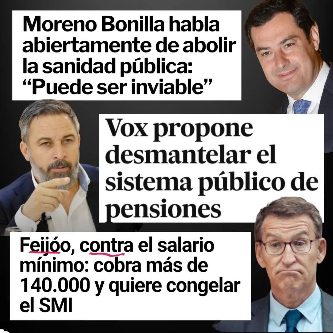 EL PP TE VA EMPEORAR LA VIDA Y CON VOX EN EL GOBIERNO TE VA REMATAR...