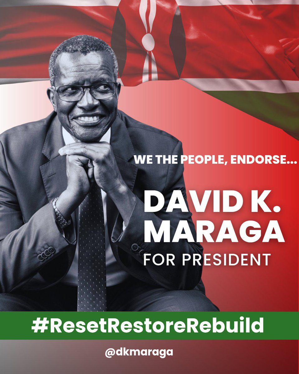 Oprono (@oprono77) on Twitter photo <a href="/Kenyans/">Kenyans.co.ke</a> A leader is chosen by the people but a politician uses money and lies to get power.
Former CJ David Maraga is the best choice to transform Kenya. He has no integrity issue.
Integrity and the rule of law are what we want. <a href="/Kenyans/">Kenyans.co.ke</a> A leader is chosen by the people but a politician uses money and lies to get power.
Former CJ David Maraga is the best choice to transform Kenya. He has no integrity issue.
Integrity and the rule of law are what we want.