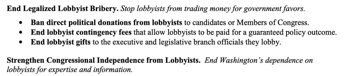 ppolitics's tweet image. Sen. Jon Ossoff said, "America has the most corrupt political system in the Western world."
The Anti-Corruption and Public Integrity Act (117th) would ban fundraising from lobbyists, close the revolving door, and more. He could round up some co-sponsors.
readsludge.com/2025/04/15/con…