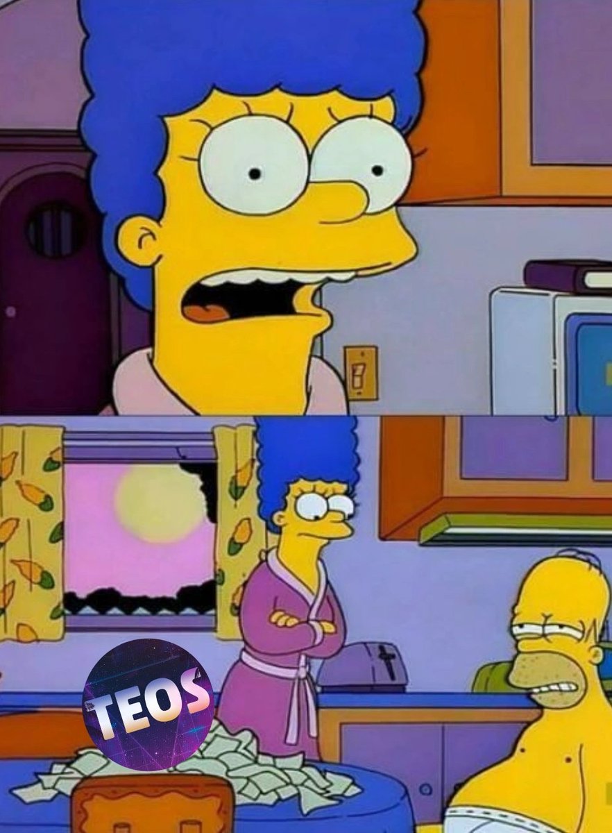 -Homero te pasaste toda la noche viendo memes de Teos ???

Mmmm Marge culo pal aire