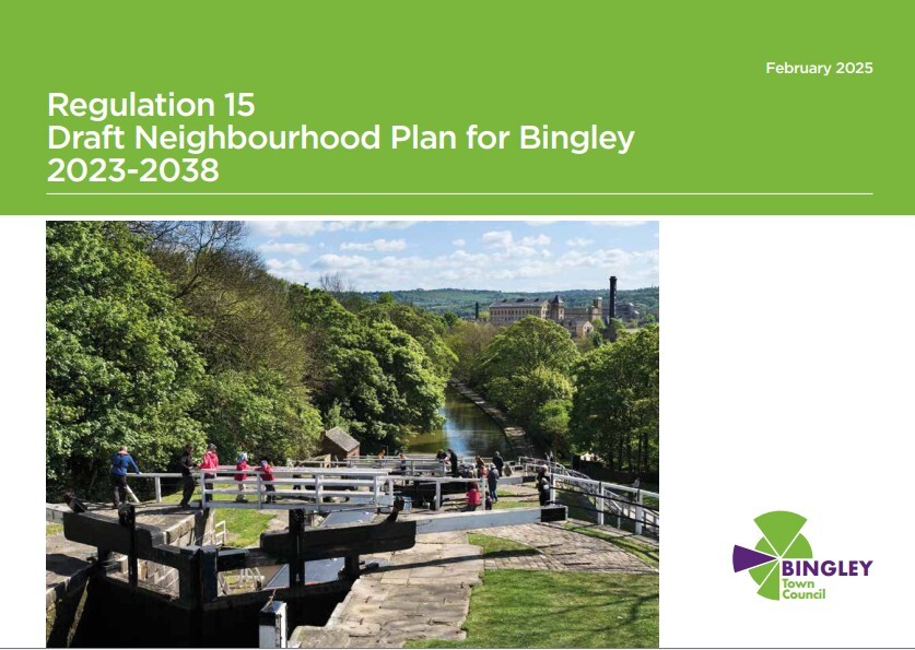 ❗️PUBLIC CONSULTATION - Bingley Neighbourhood Plan

Regulation 16 Public Consultation

This consultation runs for 6 weeks from Monday 21st July, concluding at 5pm on Monday 1st September 2025.

⬇️More info here
bingleytowncouncil.gov.uk/news/2025/07/p…