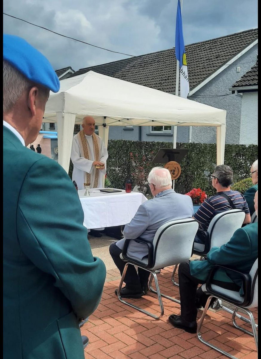 BrendanSmithTD's tweet image. Glad to join Irish United Nations Veterans Association for a well attended and very fitting Annual Mass and Wreath Laying Ceremony. Lovely Celebration of Mass and thoughtful homily on importance of peacekeeping by Fr. Seán McDermott.
@15Post
#Cavan