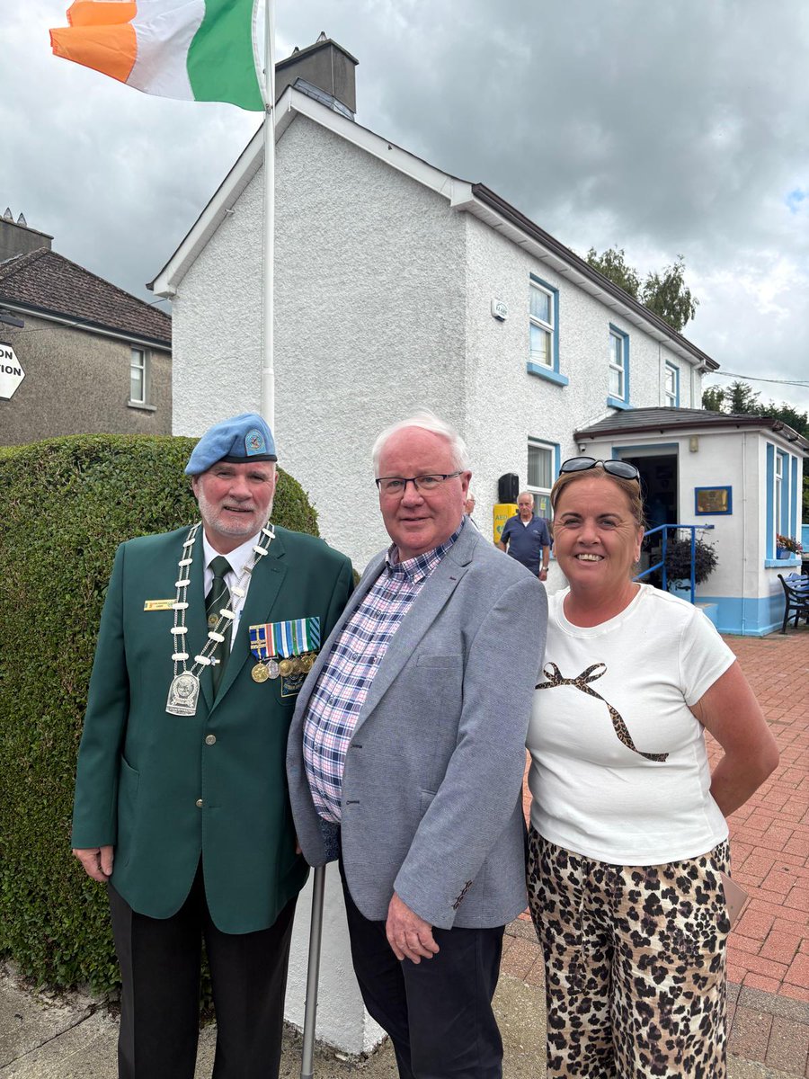 BrendanSmithTD's tweet image. Glad to join Irish United Nations Veterans Association for a well attended and very fitting Annual Mass and Wreath Laying Ceremony. Lovely Celebration of Mass and thoughtful homily on importance of peacekeeping by Fr. Seán McDermott.
@15Post
#Cavan