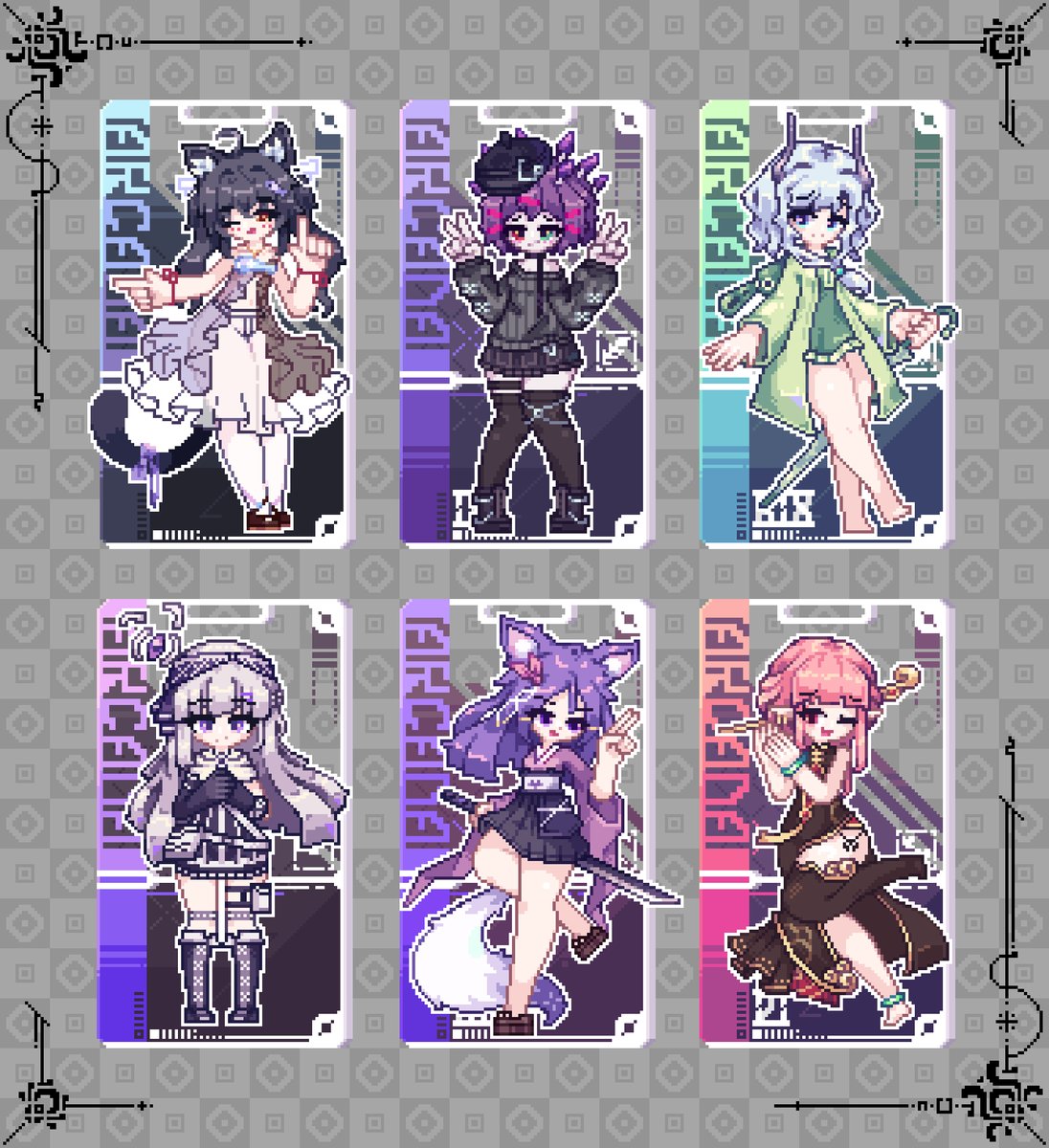 G4rU_Gahu's tweet image. 朋友oc
#pixelart  #ドット絵