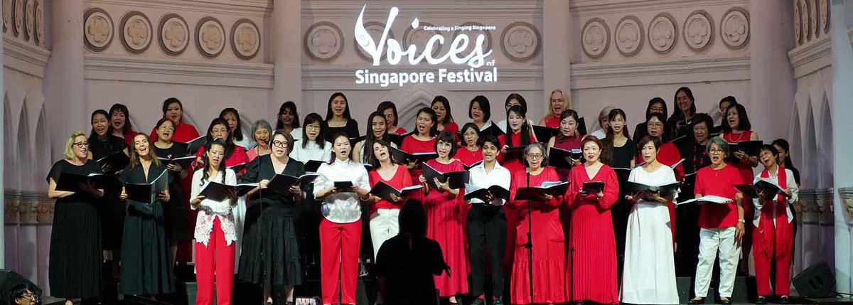 Chorallyco's tweet image. 🎉🇸🇬Voices of Singapore Festival celebrates its 10th anniversary in 2025 with a bigger-than-ever edition!
Part of the #SING60 celebrations, the Festival brings together voices from all walks of life — from children’s choirs to inclusive community projects.
chorally.co/c/performing-c…