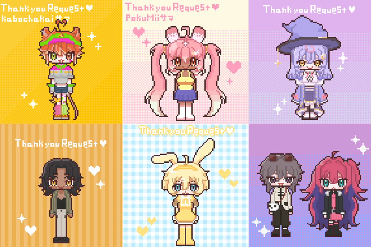 nrnr_msnr's tweet image. おまかせ金額 ¥1200 /締切日数10日
【skeb.jp/@nrnr_msnr】

動くドット絵受け付けております🪄

#Skeb #Skeb募集中 #有償依頼 #有償依頼受付中 
#commission #pixelArt