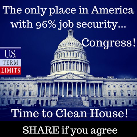 USTermLimits's tweet image. It is time to clean house, and keep it clean with term limits!
Like and share if you agree.
#TermLimits