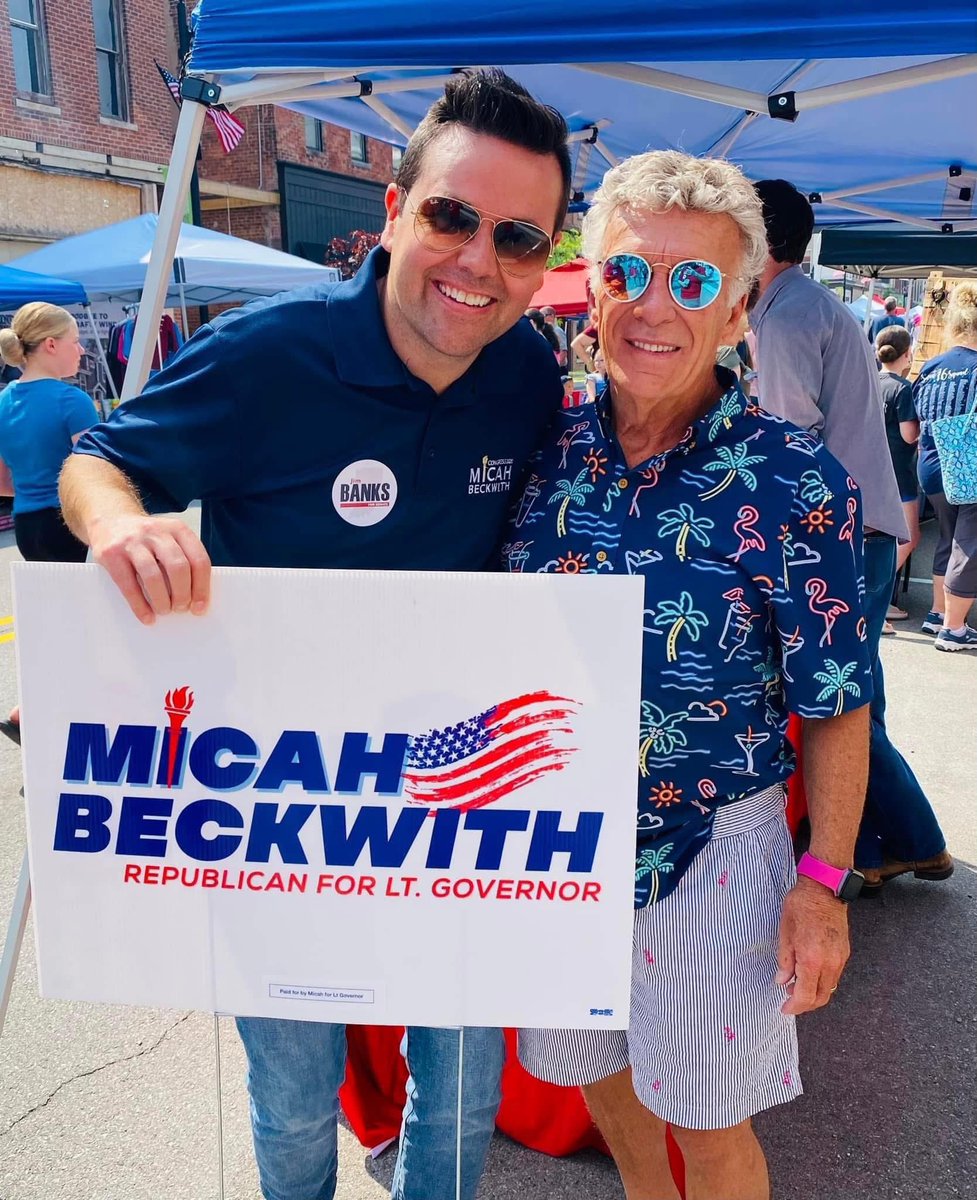 AdamsCoINGOP's tweet image. Come join us at the Adams County 4-H Fairgrounds this evening at the Adams County GOP Booth in Expo Hall from 5:30 p - 7 p & meet Lt. Gov @MicahBeckwith as you receive a free scoop of ice cream in honor of National Ice Cream Month declared by President Ronald Reagan back in 1984.