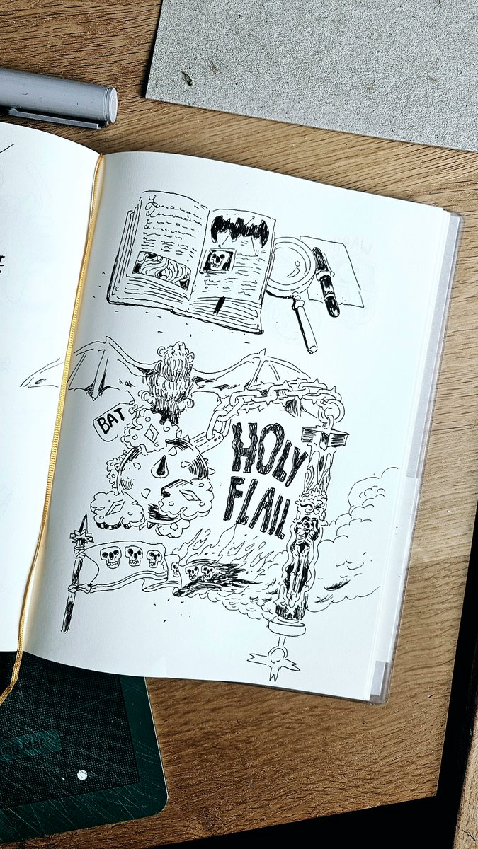 CROM_INK's tweet image. Back from signing books at Luxembourg BD festival.