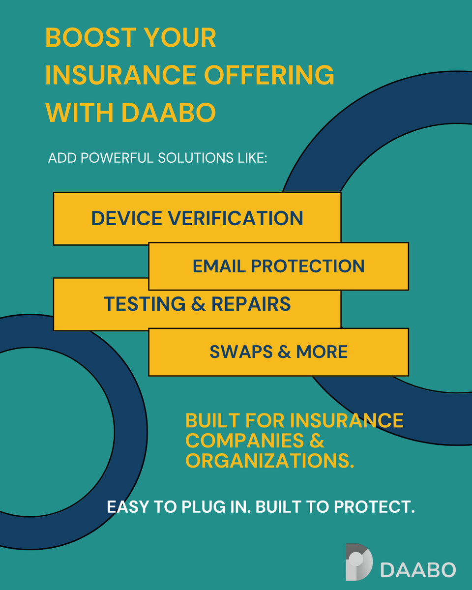 daabotech's tweet photo. Supercharge Your Offering with Daabo’s Add-On Solutions➕

Whether you're improving fraud checks, reducing claim costs, or boosting customer trust — Daabo’s powered add-ons have you covered

📲Scalable. Reliable. Easy to integrate.

#Insurtech #DaaboSolutions #TechForInsurance https://t.co/iHsU6QAm8Y