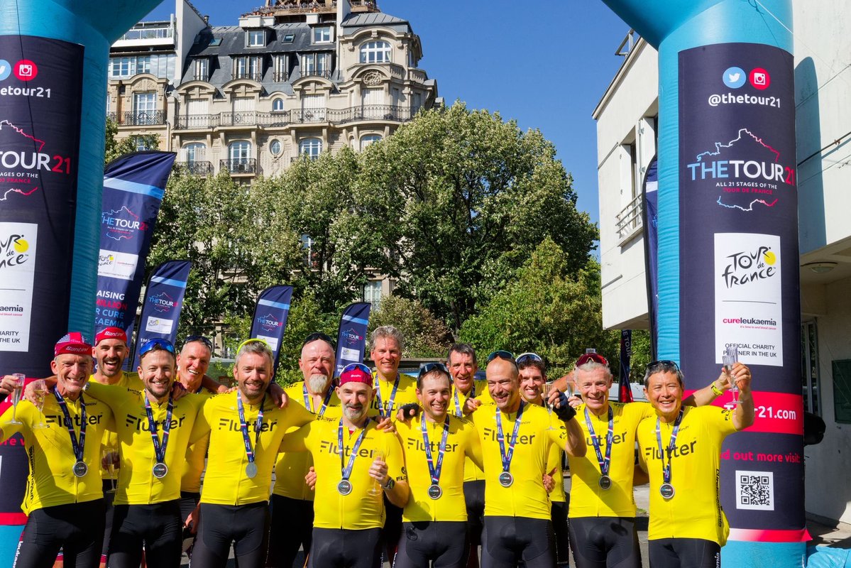 bruinengineer's tweet image. 40 years ago my Mom noticed my gums were swollen - only to find out it was Leukaemia and I had 2 weeks to live.
Never in my wildest dreams did I think one day I would ride the entire Tour de France route for the very cause that nearly killed me and ended up taking my Dad.…