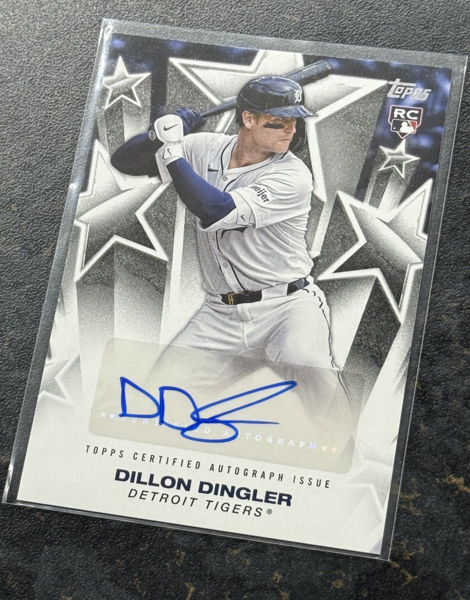 Lebowski_84's tweet image. Show me some baseball cards!
Who’s your favourite team and your favourite player this year 💥
I’ll go first Detroit Dingler