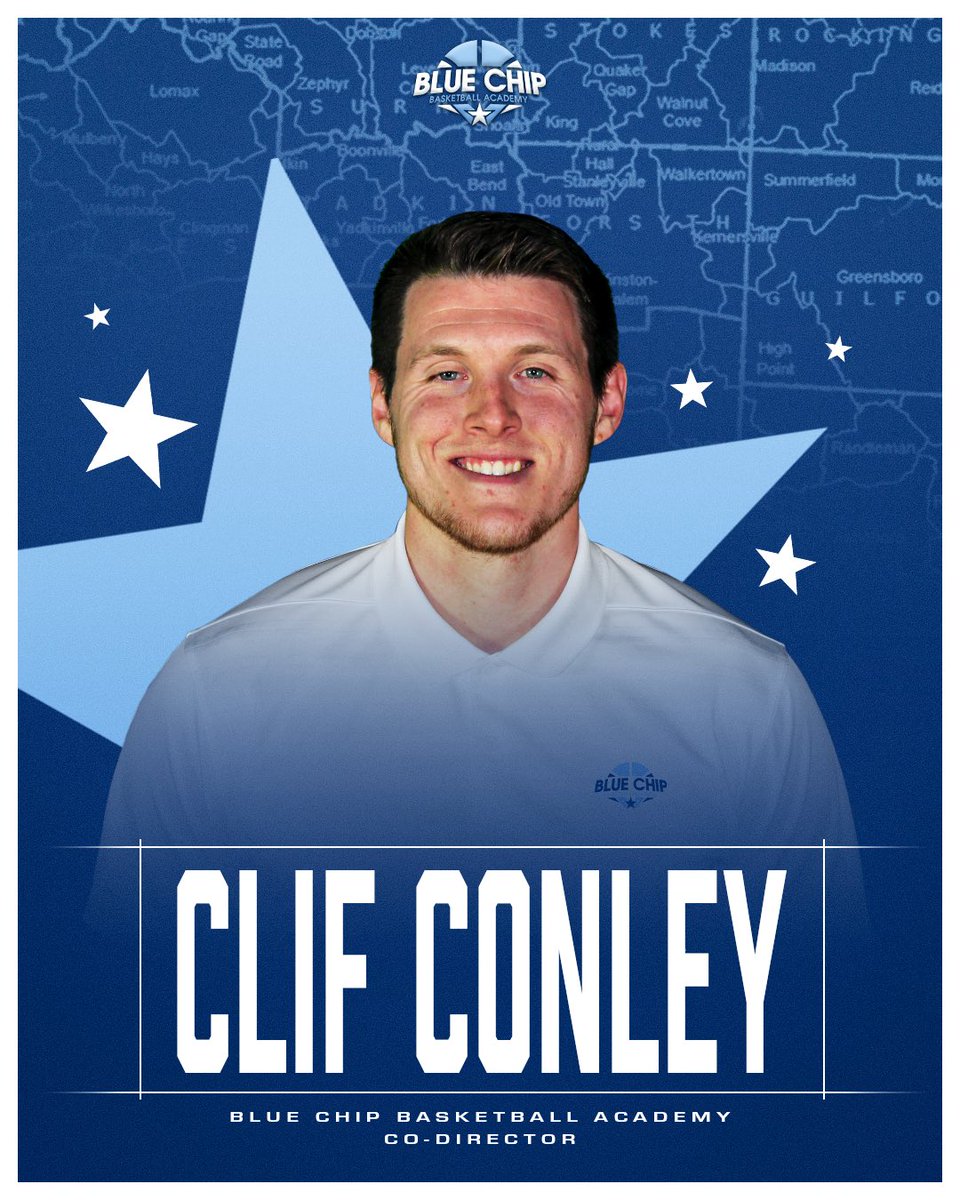 Blue Chip Basketball Academy (@triadbluechip) on Twitter photo 🚨BREAKING🚨
We’re thrilled to announce that Coach Clif Conley has joined our team as co-director of <a href="/TriadBlueChip/">Blue Chip Basketball Academy</a>! His passion for the game, strong work ethic, and visionary mindset will undoubtedly elevate Blue Chip Basketball Academy.
Let’s welcome Coach Conley ‼️🏀✨ 🚨BREAKING🚨
We’re thrilled to announce that Coach Clif Conley has joined our team as co-director of <a href="/TriadBlueChip/">Blue Chip Basketball Academy</a>! His passion for the game, strong work ethic, and visionary mindset will undoubtedly elevate Blue Chip Basketball Academy.
Let’s welcome Coach Conley ‼️🏀✨